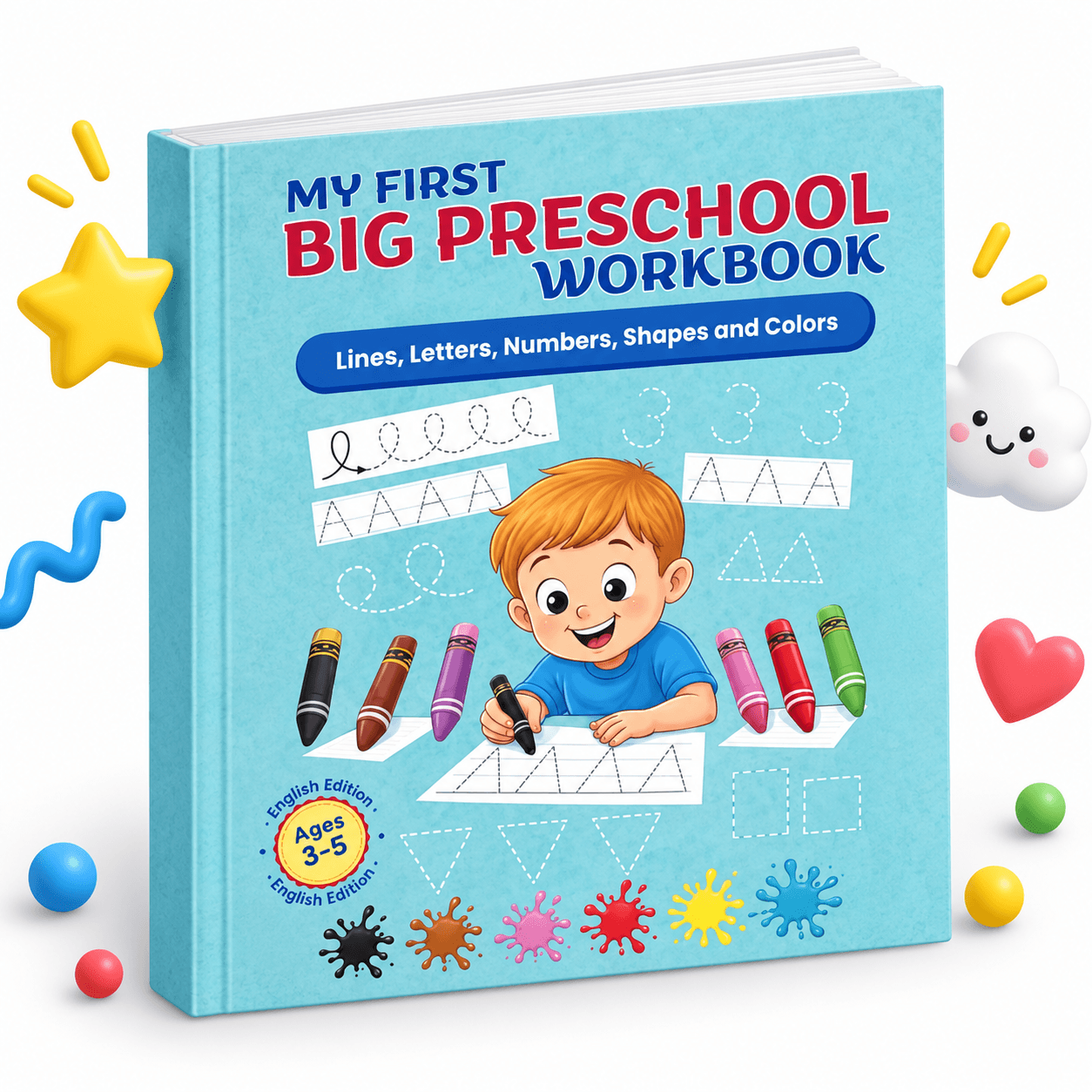 Cover of My First Big Preschool Workbook